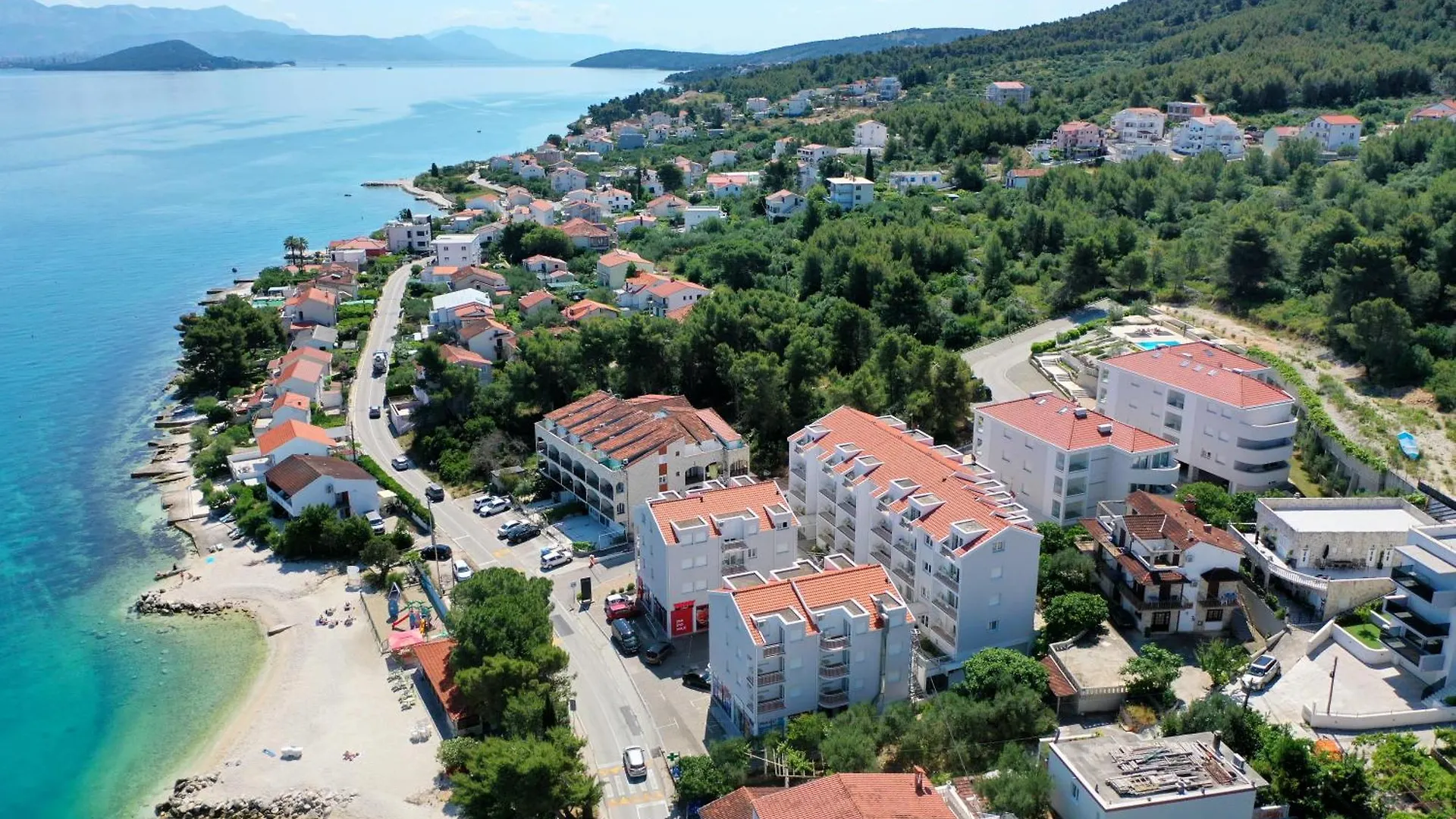 Villa Malo More Arbanija Lägenhetshotell