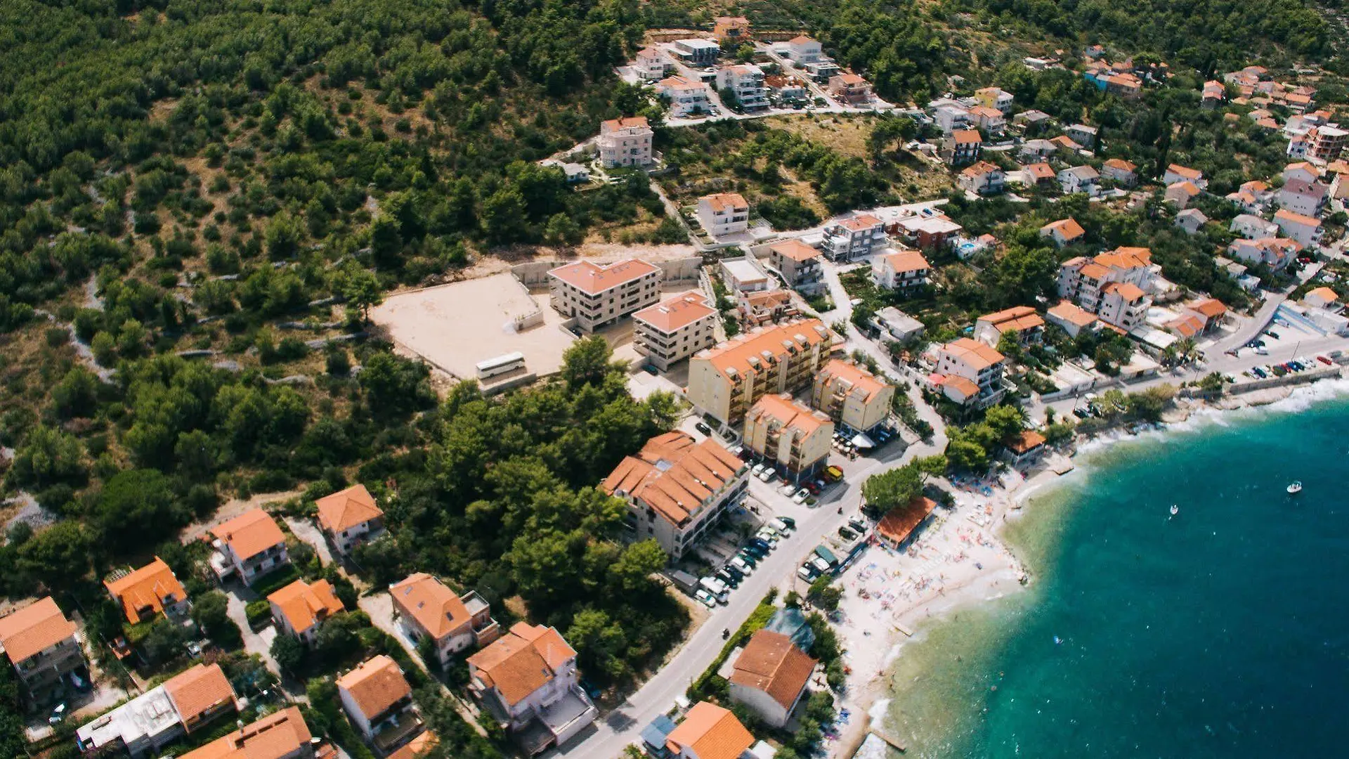 Villa Malo More Arbanija Kroatien